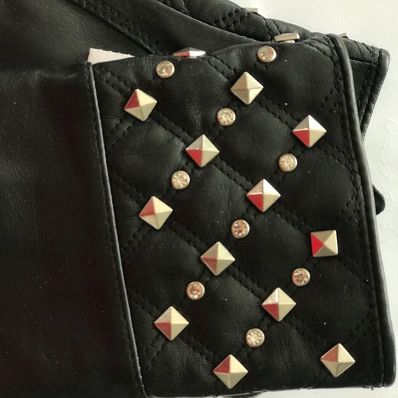 Ladies sheepskin leather gloves - Picture 2 of 3